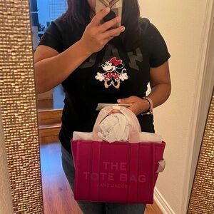 Marc Jacobs The Small Leather Tote Bag Pink